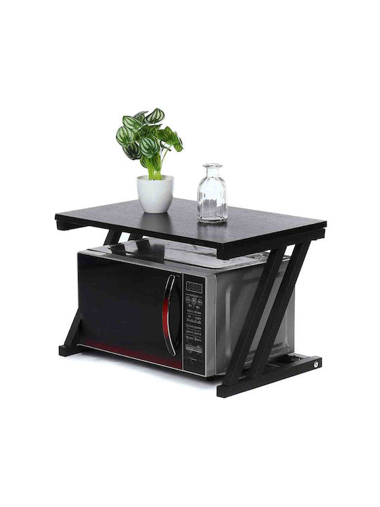 Quasar Universal Raft Rafturi de organizare a bucătăriei Metal în Negru Culori 38x57x38cm