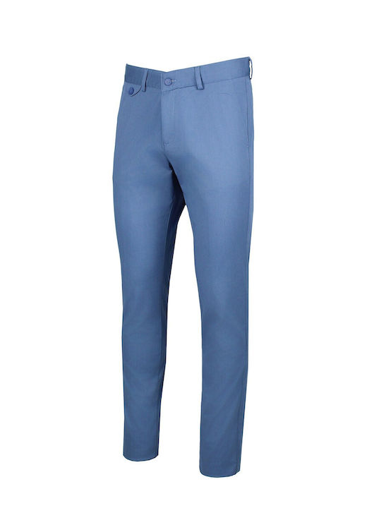 La Pupa Men's Trousers Chino Raf Blue