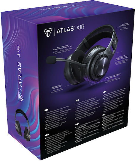 Turtle Beach Atlas Air Wireless Over Ear Gaming Headset with Bluetooth Connectivity for PS5