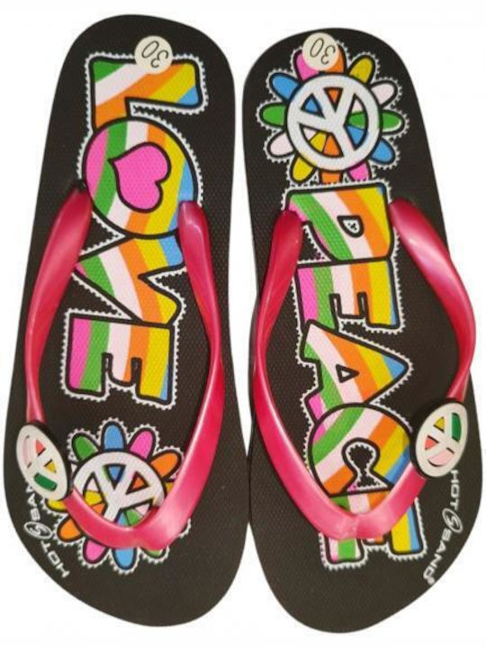 Hot Sand Kids' Sandals Black