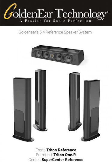 GoldenEar Set de difuzoare Home Cinema 5.1 Triton One.R 1800W Negru