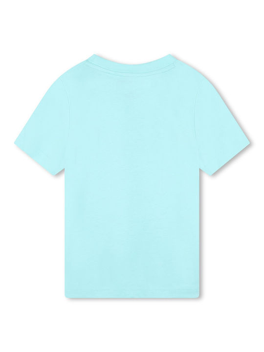 Timberland Kids Blouse Short Sleeve turquoise