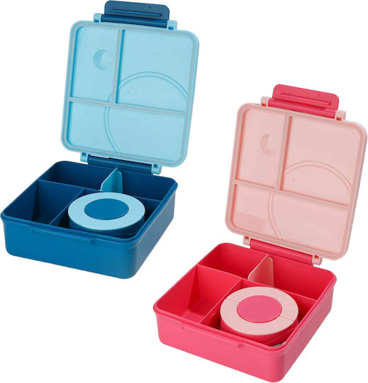 Queen Mother Plastic Kids' Food Container Blue x x 7cm