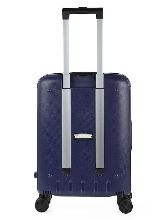 Jaslen Reisekoffer Hart Blau mit 4 Räder