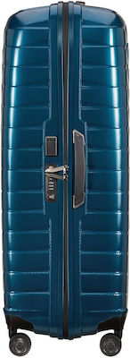 Samsonite Proxis Βαλίτσα Ταξιδιού Petrol Blue με 4 Ρόδες