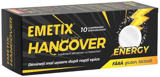 Emetix Energie pentru Mahmureală 10 Comprimate Fiterman