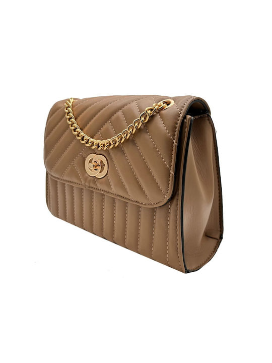 Jessica Damen Tasche Schulter Gold