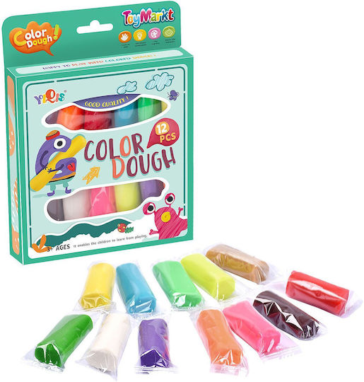 ToyMarkt Πλαστελίνες σε Κουτί για 3+ Ετών, 12τμχ (Διάφορα Σχέδια) 1τμχ