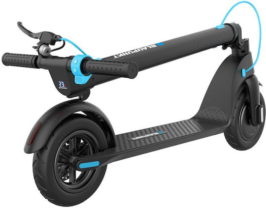 Blaupunkt ESC808 Elektroroller für Kinder mit 25km/h Max Geschwindigkeit und 20km Reichweite in Schwarz Farbe