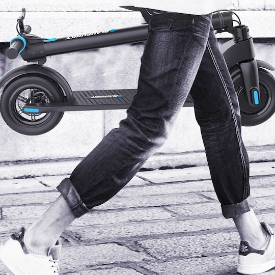 Blaupunkt ESC808 Elektroroller für Kinder mit 25km/h Max Geschwindigkeit und 20km Reichweite in Schwarz Farbe