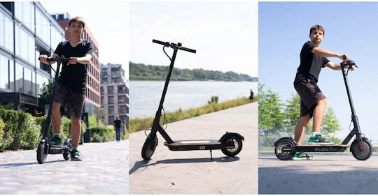 Manta Young Rider 8.5 Ηλεκτρικό Πατίνι με 25km/h Max Ταχύτητα και 25km Αυτονομία σε Μαύρο Χρώμα