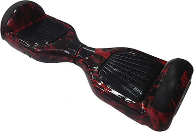 Kikka Boo Hoverboard with Maximum Speed 15km/h and 18km Autonomy Red Fire Black