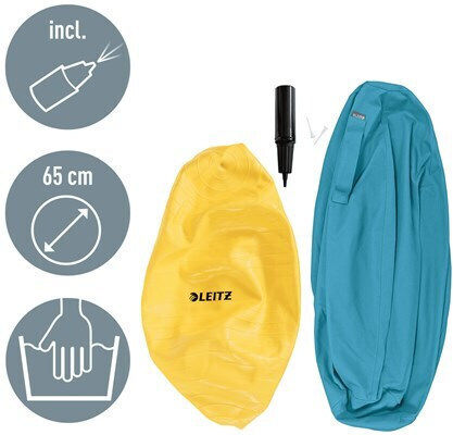 Leitz Ergo Cosy Μπάλα Pilates σε Μπλε Χρώμα