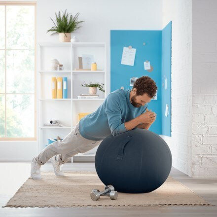 Leitz Minge Pilates 65cm în culoare Gri