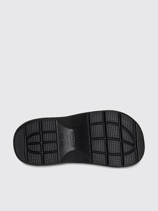 Crocs Stomp Σαμπό Μαύρα