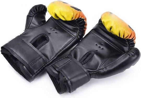 Boxhandschuhe für Kampf Schwarz