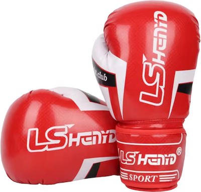 Boxing Competition Gloves Red