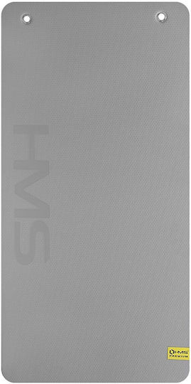 HMS Mfk01 Covor de exerciții fizice Pilates Gri cu curea de transport (110x55x1.5cm)