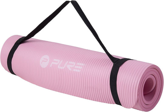 Pure2Improve Στρώμα Γυμναστικής Pilates Ροζ (120x60x1cm)