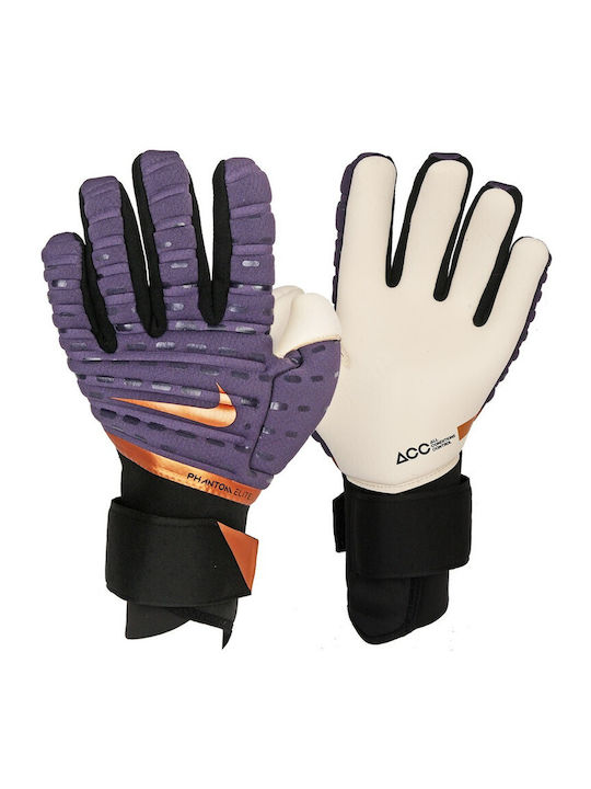 Nike Phantom Elite Γάντια Τερματοφύλακα Ενηλίκων Μωβ
