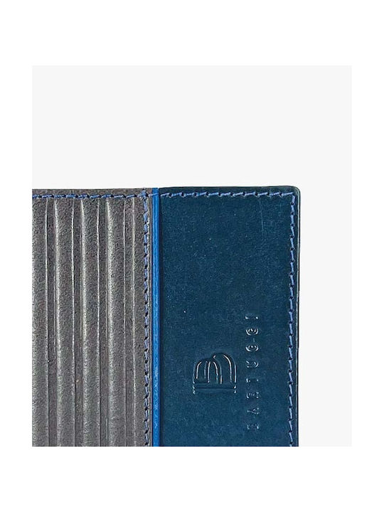 Bartuggi Men's Leather Wallet Blue