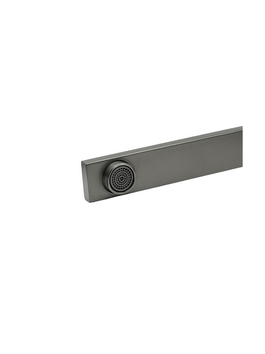 Stocco U-Shaped Kitchen Faucet Counter Gray