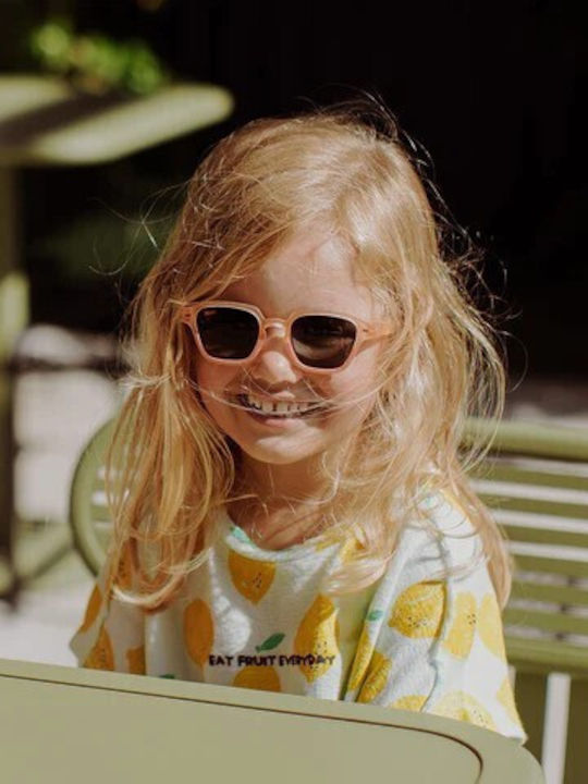 Hello Hossy Παιδικά Γυαλιά Ηλίου με Polarized Φακό Ροζ για 2-3 Ετών