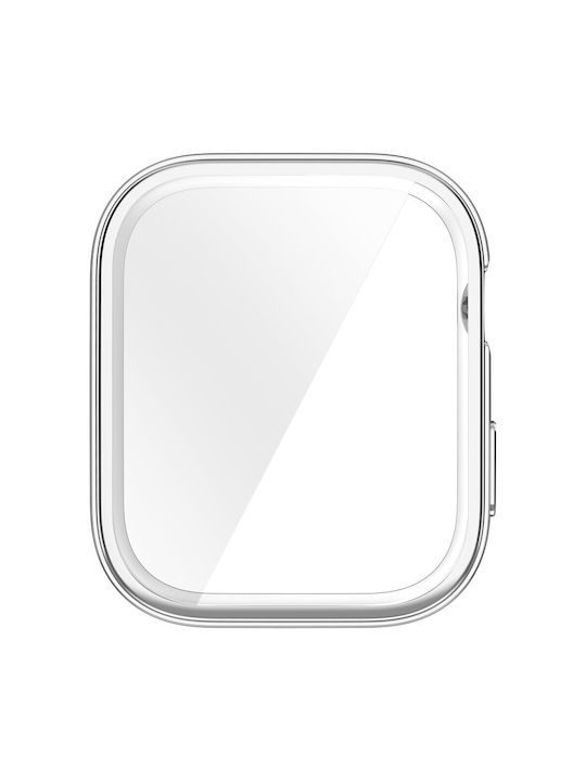 Silicone Case in Silver color for Xiaomi Redmi Watch 3 Lite / Watch 3 Active