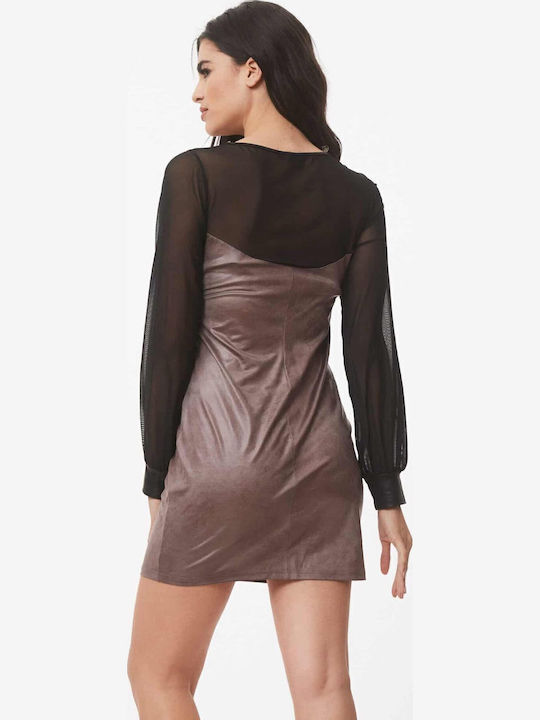 Mini Damenkleid Beiges