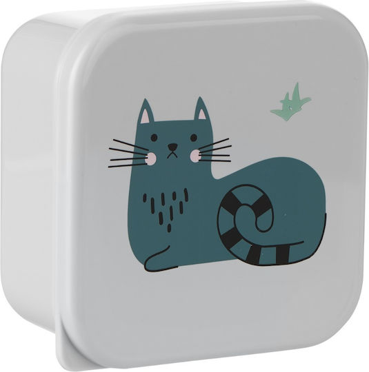 Kikka Boo Plastik Kinder Lunchset 0.6Es Gray