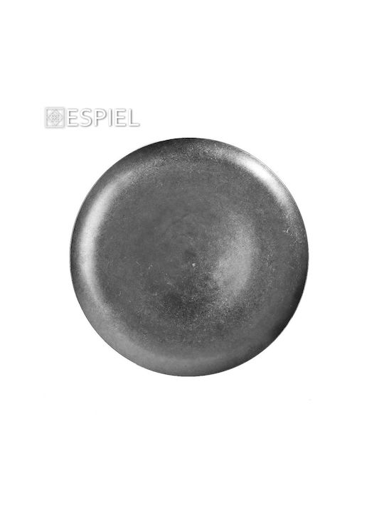 Espiel Snow Farfurie joasă Inox Gri cu Diametru 26cm 3buc