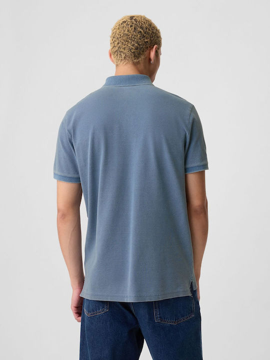 Polo Hemd Blau