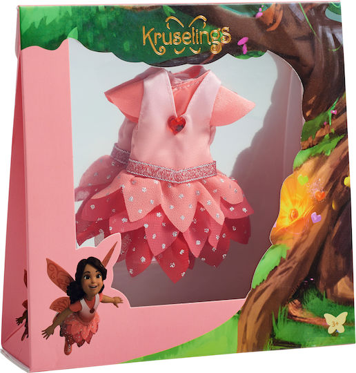 Kruselings Red Ball Gown Дрехи за кукли