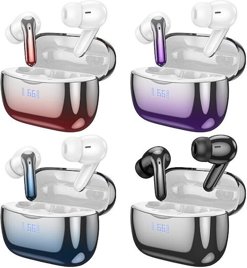 Hoco EQ16 In-ear Bluetooth Handsfree Earphones with Charging Case Black Glaze