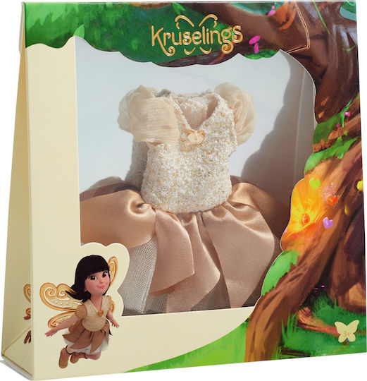 Kruselings Beige Ball Gown Дрехи за кукли