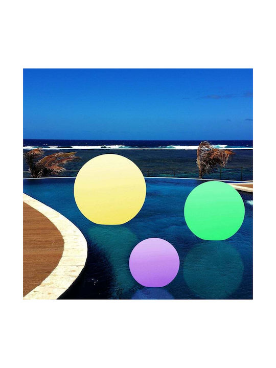 Φωτιστικό Γλόμπος LED Εξωτερικού Χώρου RGB IP68 Λευκό
