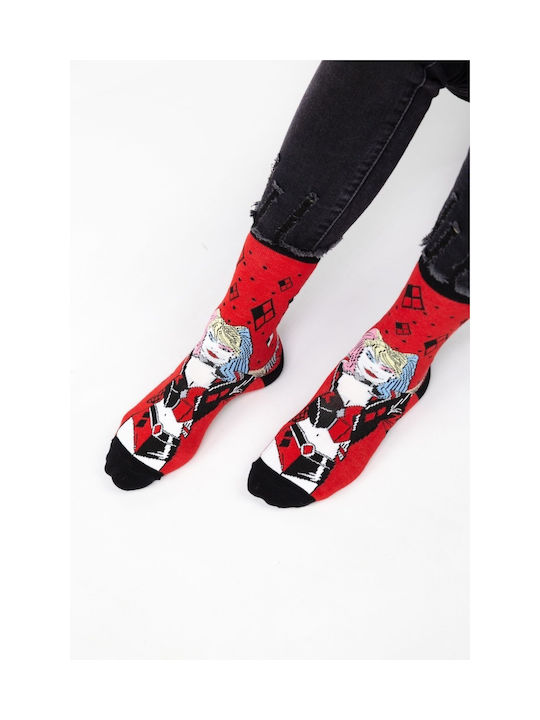 Warner Bros Super Women Femei Șosete Multicolor 4Pachet