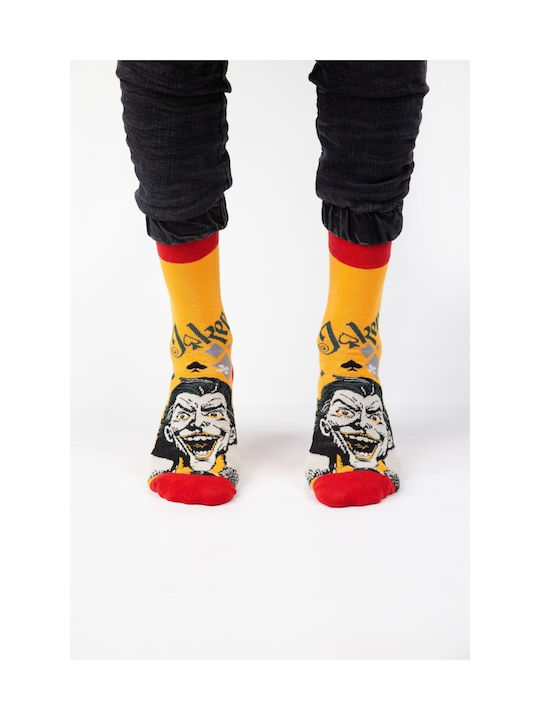 Warner Bros Joker Laugh Bărbați Șosete Multicolor 4Pachet