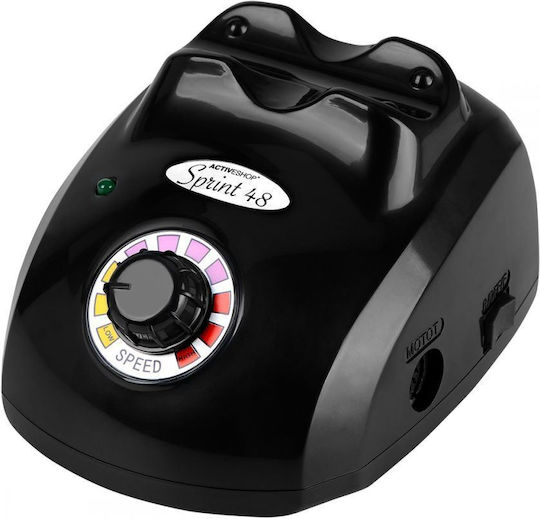 Activeshop Nail Drill Power 35W Black with 30000 Rotations per Minute