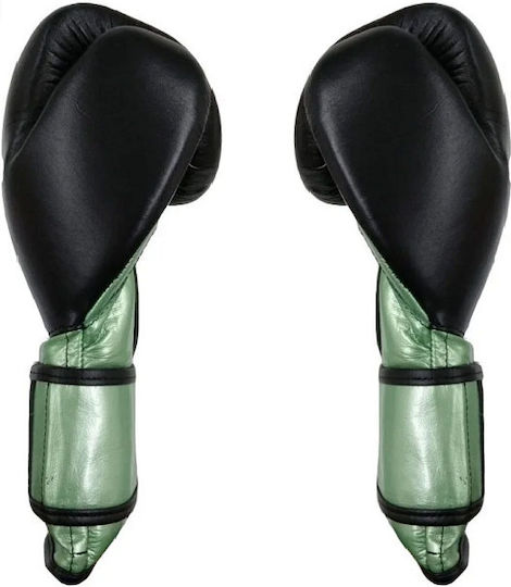 Cleto Reyes Boxing Gloves Leather for Match Black