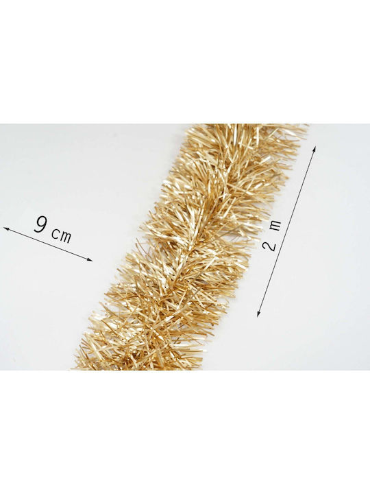 Christmas Garland Gold 200x9cm 1pc