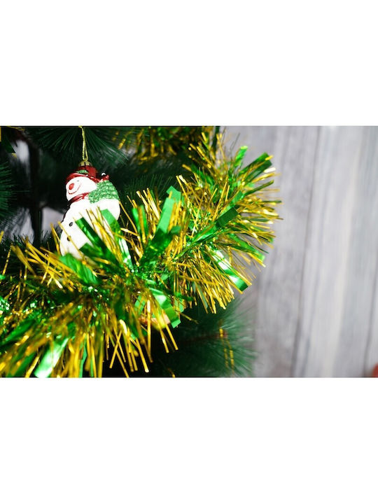 Weihnachtliche Girlande Plastik Grün 200x11cm 1Stück