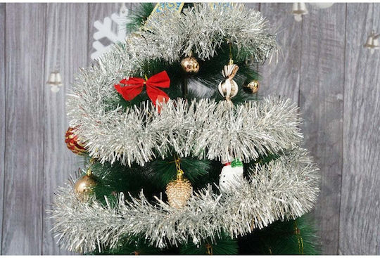 Christmas Garland Silver 200x11cm 1pc