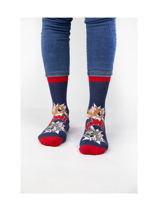 Warner Bros Tom & Jerry Femei Șosete Multicolor 3Pachet