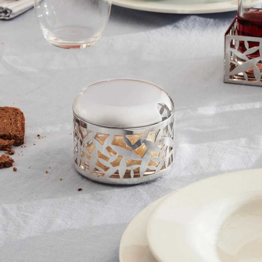 Alessi Cactus Δοχείο Τριμμένο Τυρί Ανοξείδωτο 200 Ml