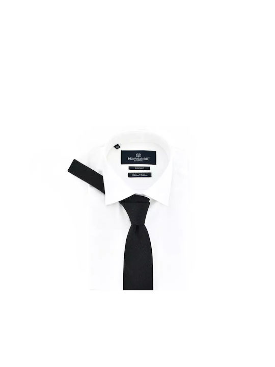 Hugo Boss Ανδρική Γραβάτα Μεταξωτή σε Μαύρο Χρώμα