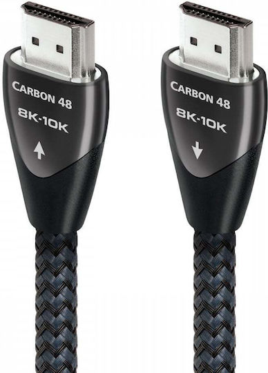 Audioquest HDMI 2.1 Ultra High Speed 48Gbps 4K 120Hz HDR VRR Cable HDMI Male - HDMI Male 2m Gray
