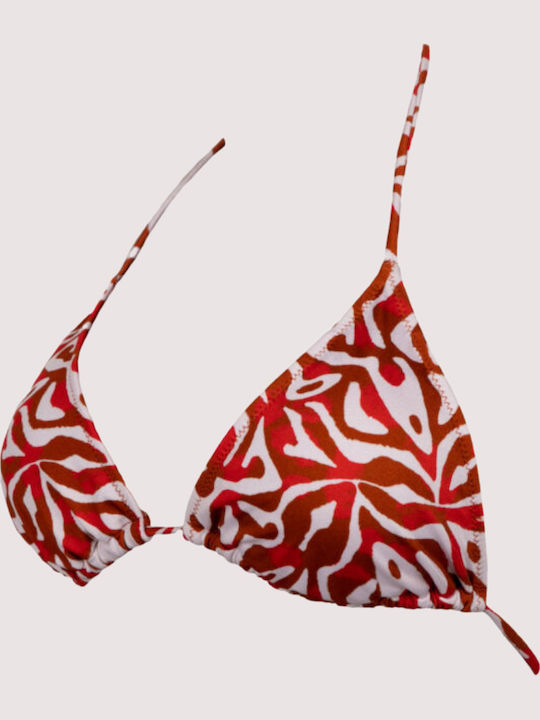 Bikini Τριγωνάκι με Ενίσχυση Corals