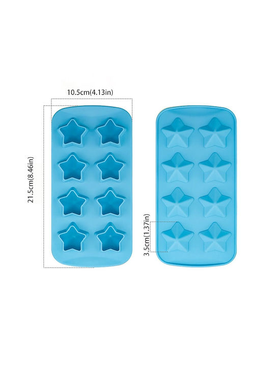 Formă de Patiserie Bomboane de Ciocolată din Silicon 8 Locuri 1buc