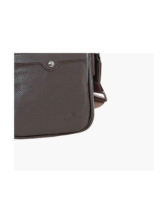 Bartuggi Leather Men's Bag Messenger Brown